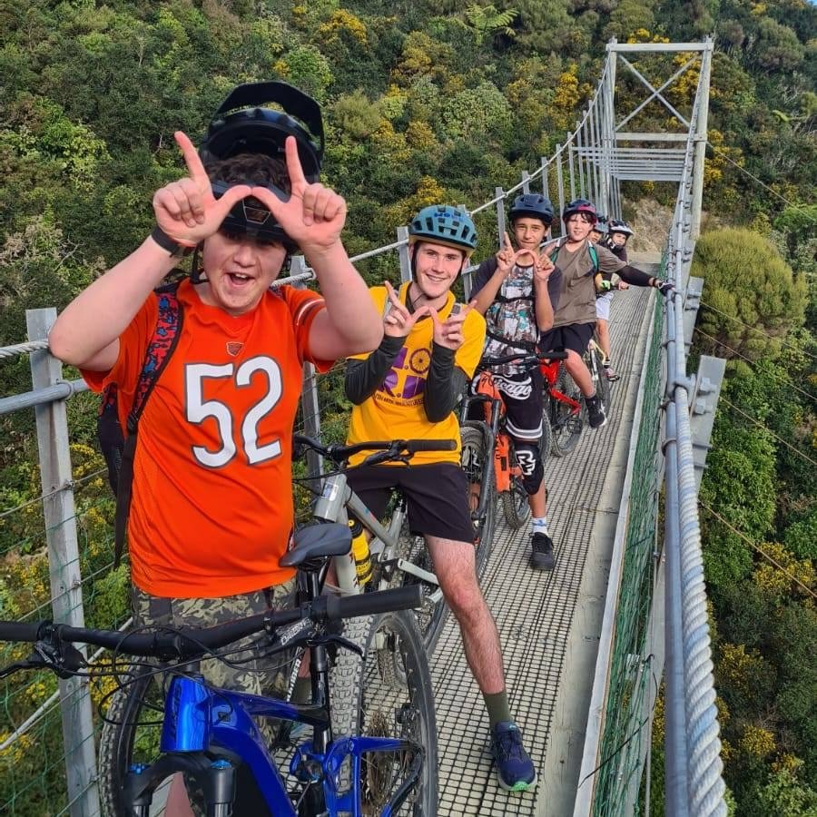 Signing off Term 1 2025 with a bang! 💥 

From Rangituhi to Mākara via Matairangi, it's been a delight to witness so much growth, connection and enthusiasm over the past seven weeks! 

If you got the MTB bug and a little mud doesn't faze you, we're h